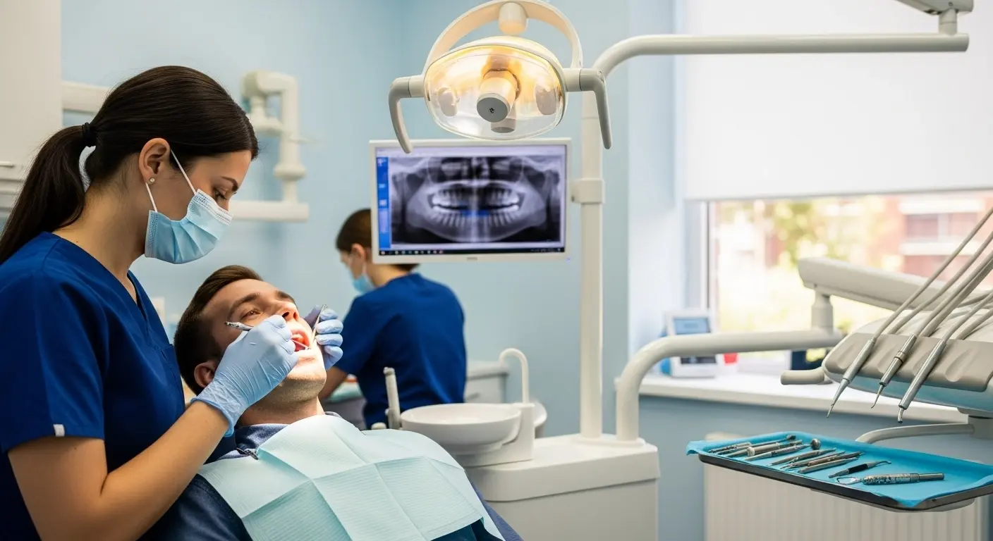 Cavity on Side of Tooth